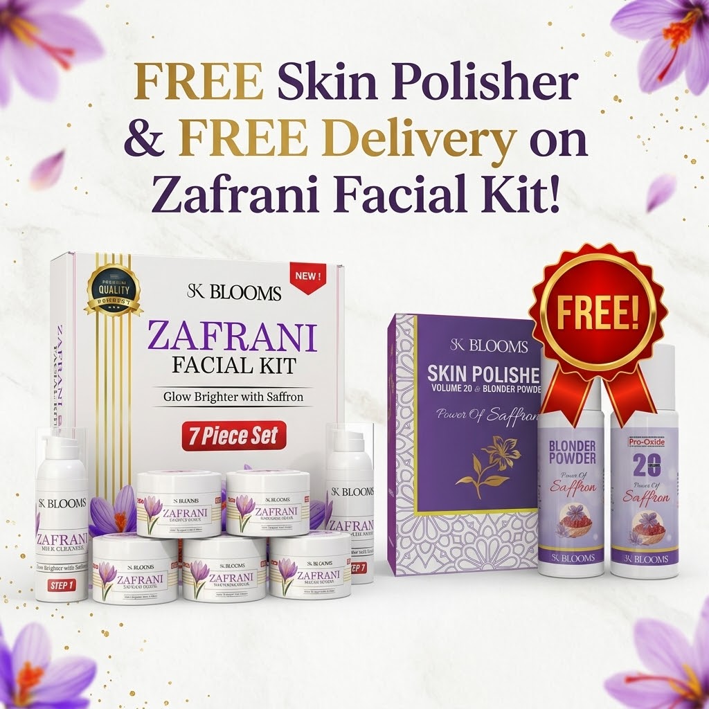 Zafrani Facial Kit with free Skin Polish