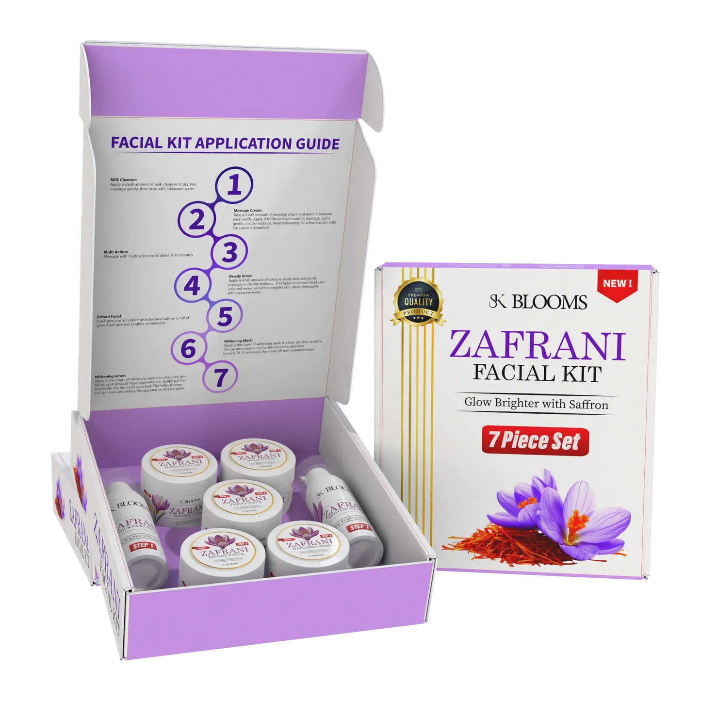 Zafrani Facial Kit with free Skin Polish